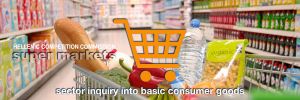 Launch of public consultation of sector inquiry into basic consumer goods