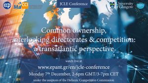 Common ownership, interlocking directorates &amp; competition: a transatlantic perspective